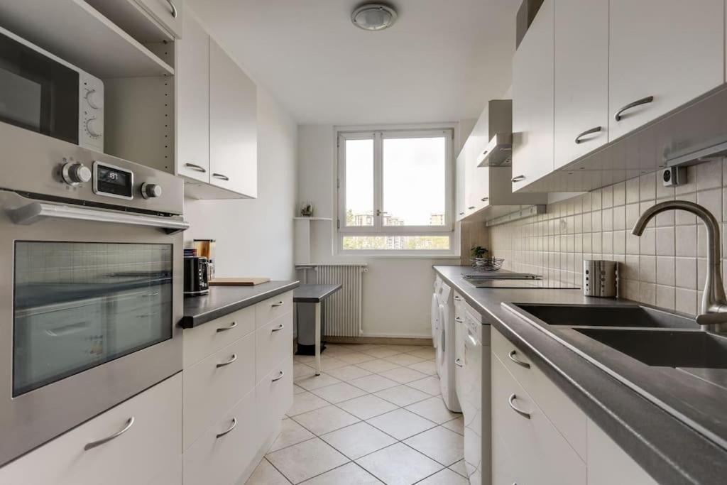 3 Ch 7 Personnes Calme Proche Paris Apartment Ris-Orangis Ngoại thất bức ảnh
