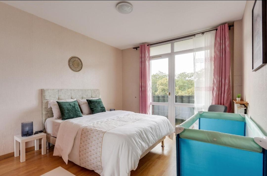 3 Ch 7 Personnes Calme Proche Paris Apartment Ris-Orangis Ngoại thất bức ảnh